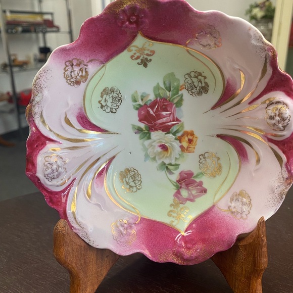 Antique Berry Bowl unmarked RS Prussia - Picture 2 of 5